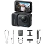 Insta360 Cámara Digital Deportiva Insta360 GO Ultra Pack Creador - 4K - Ángulo de visión 360º - Negra - INACGUC1